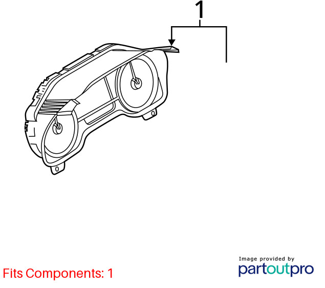 EXPEDITON 2019 Speedometer 1590338