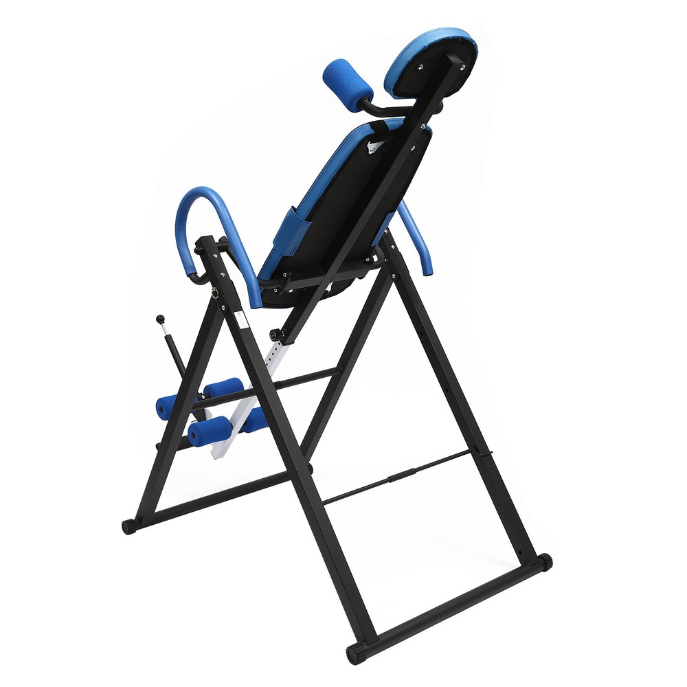 Foldable Inversion Table for Back Pain Relief, Adjustable Stretcher, 330LBS