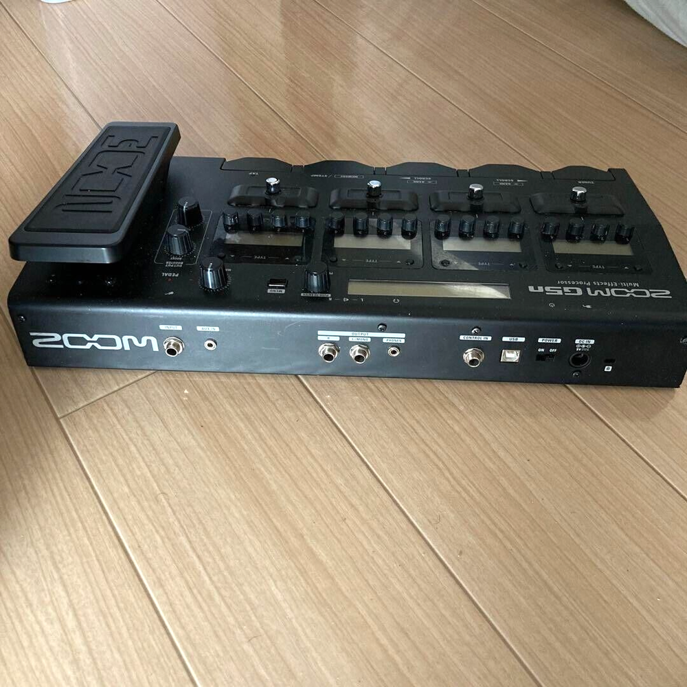 Zoom G5N Multi Effects Processor 159 Amp / Effect Models Test Completed Used