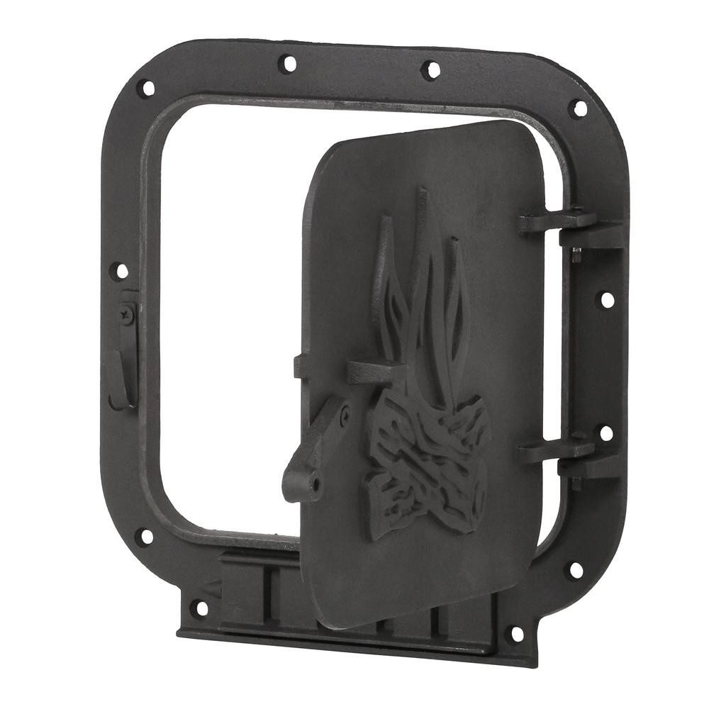 Cast Iron Barrel Stove Kit Convert 30/55 Gal Drum into Wood Stove Heating Fire