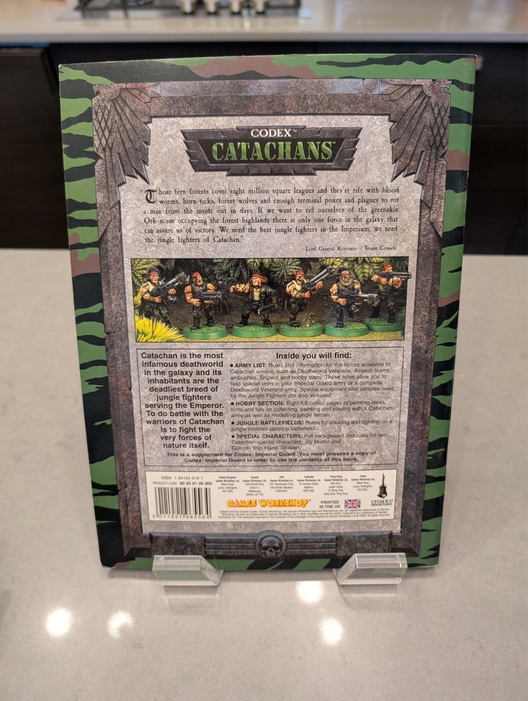 Games Workshop Warhammer 40000 40K Codex 3rd Ed. Catachans