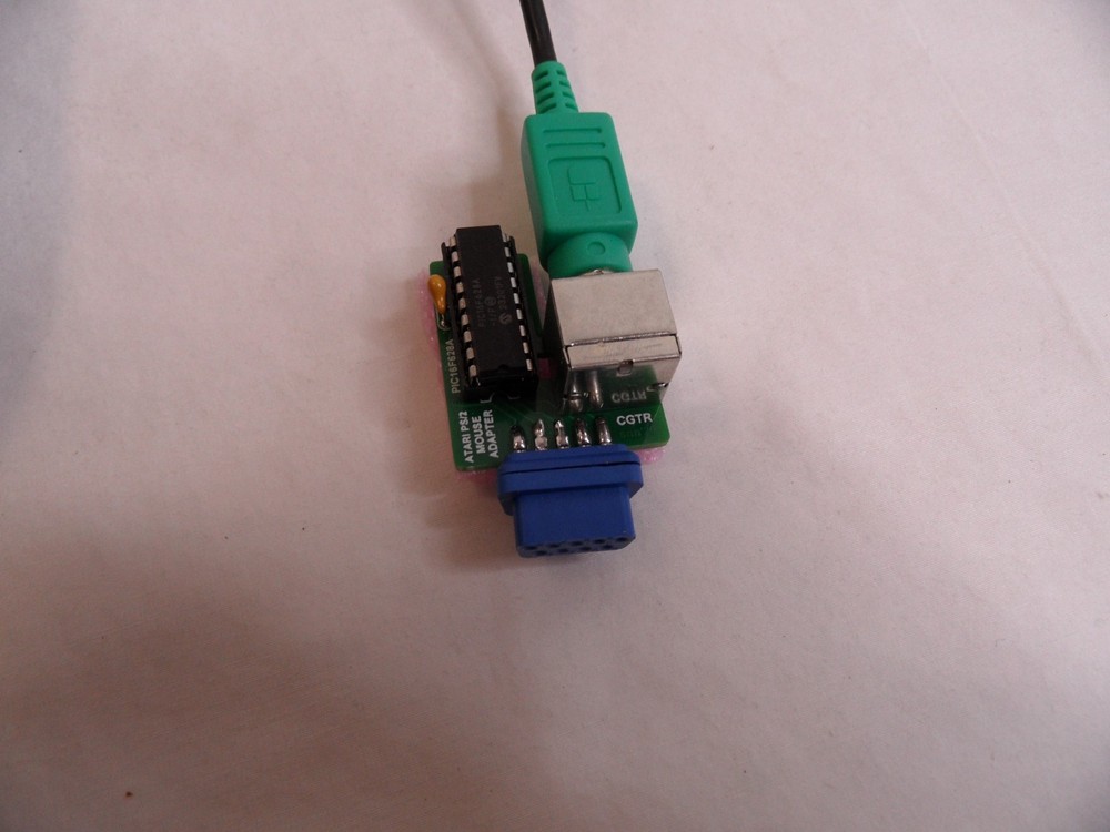 PS/2 Optical Mouse and Mouse adapter for Atari ST Computers