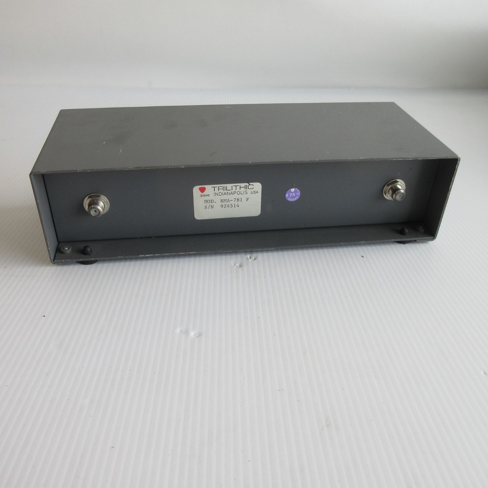 Trilithic BMA-781-F BENCH MOUNT VARIABLE ATTENUATOR DC-1GHz UNTESTED