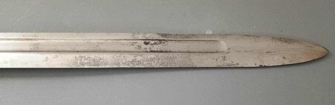 US M1892 KRAG BAYONET AND SCABBARD DATED 1902 VERY GOOD