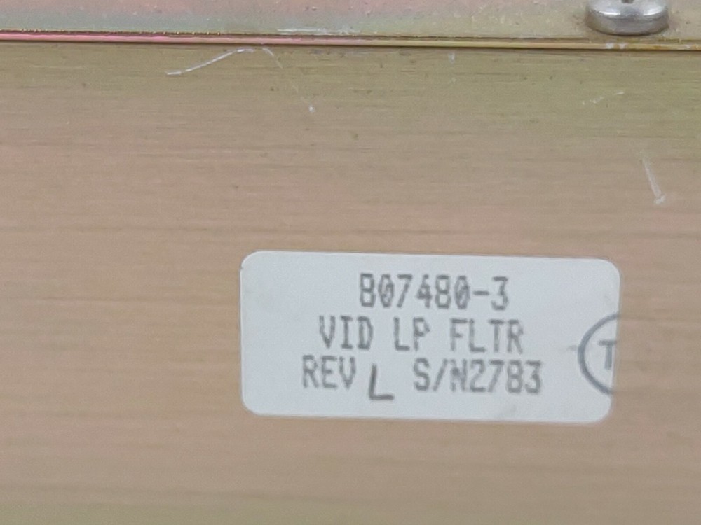 Ma-Com Video LP Filter 807480-3