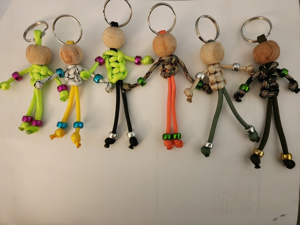Paracord People Keychain