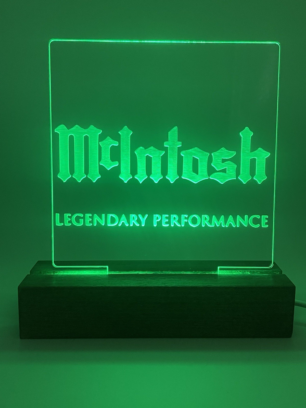 McIntosh MA 6100 Amplifier | Vintage LED Sign