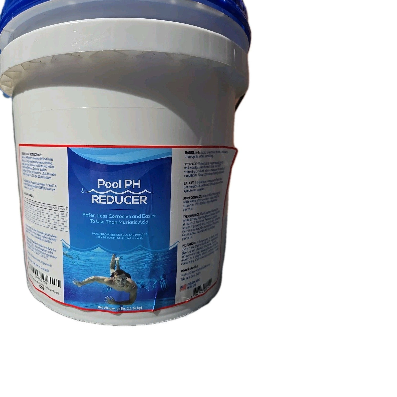 pH Minus Decreaser Sodium Bisulfate 25 lbs