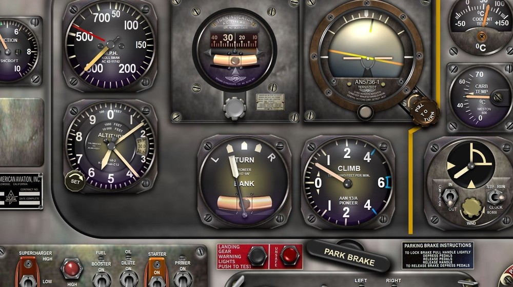 P51 MUSTANG COCKPIT instrument panel CDkit