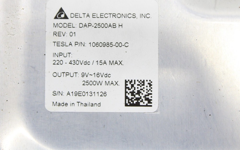 2016 - 2020 TESLA MODEL X DC DC CONVERTER MODULE UNIT OEM