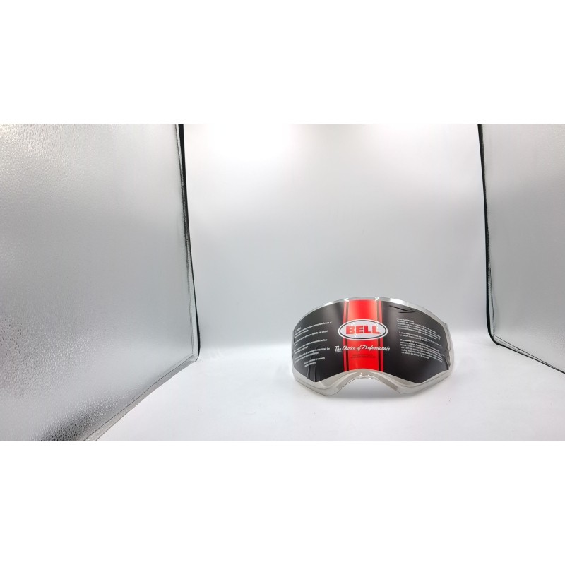 Bell Powersports MX-9 Adventure Shield Light Silver Iridium -Open Box
