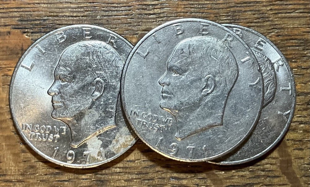 1971P Eisenhower US Dollar Coins