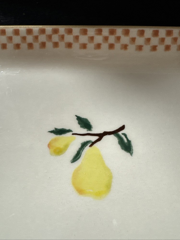 Nicholas Mossse Pottery Rectangular Tray Pears Ireland