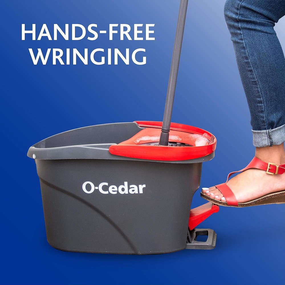 EasyWring Microfiber Spin Mop and Bucket Cleaning System