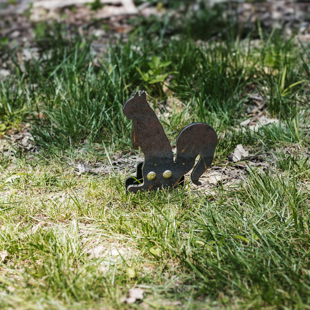 Rimfire Squirrel Ground Stake Popper Target