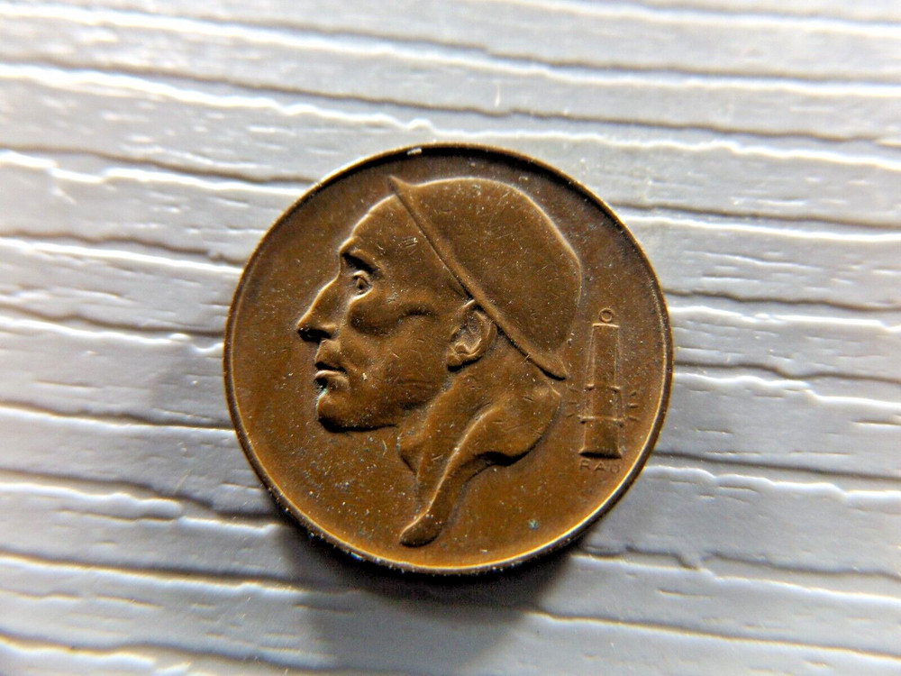 BELGIUM 1954 50 Centimes #1d