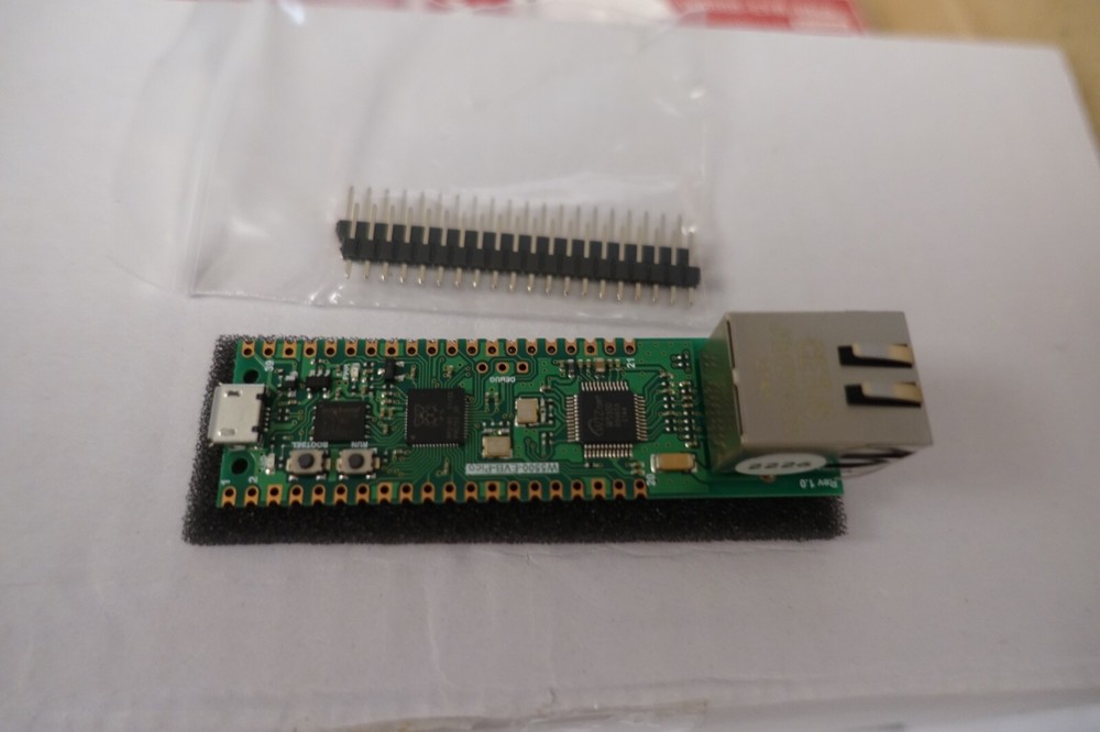 (10)WIZNET raspberry module W5500-EVB-PICO/PI PR2040