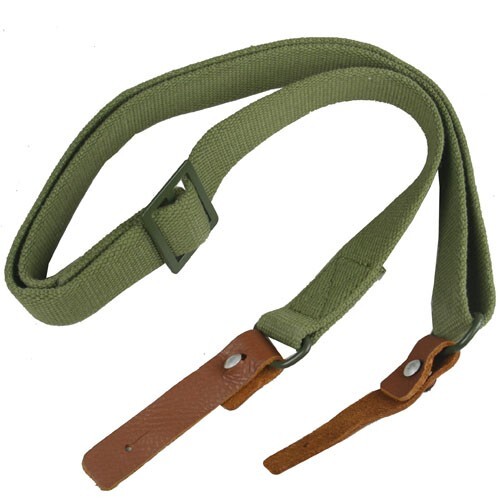 76239 Two Point Sling with Strip Green