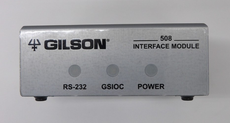 GILSON 508 Interface Module 12V DC 50mA GSIOC RS-232