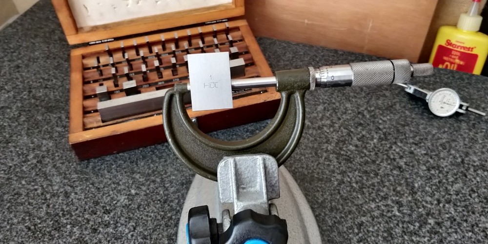 Lufkin 1-2" Micrometer No 1942 REFURBISHED