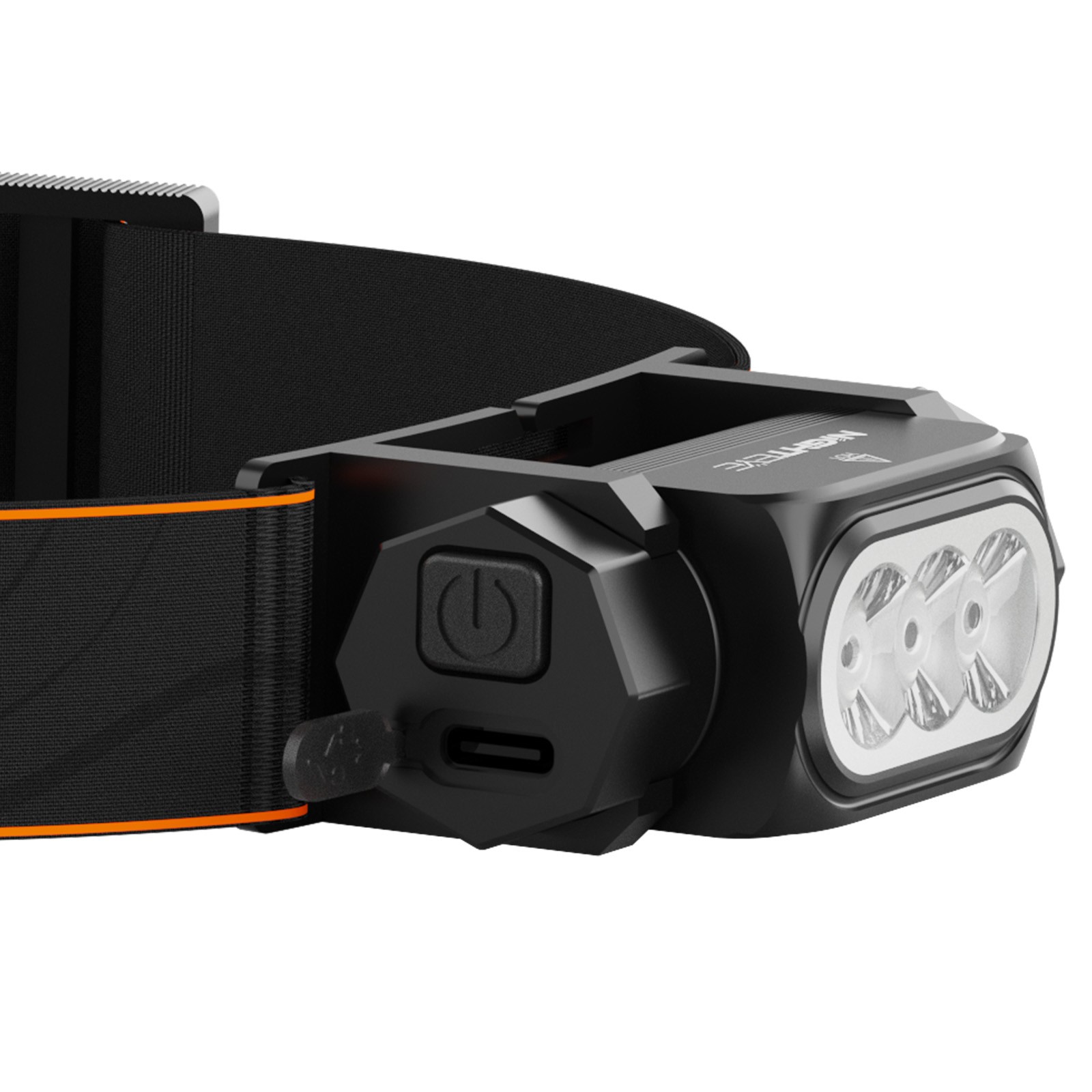 NIGHTEYE 2000 Lumen LED Rechargeable USB-C Camping Headlamp Super Bright Adult