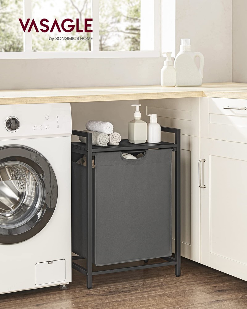 VASAGLE Laundry Hamper, Laundry Basket, Laundry Sorter with A Pull-Out and Re...