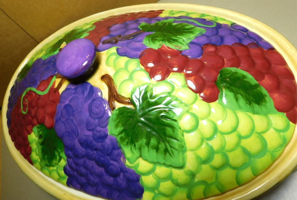 Temp-Tations Presentacle Ovenware By Tara Made In CSA, Inc. Fruit Basket 2Pc Set