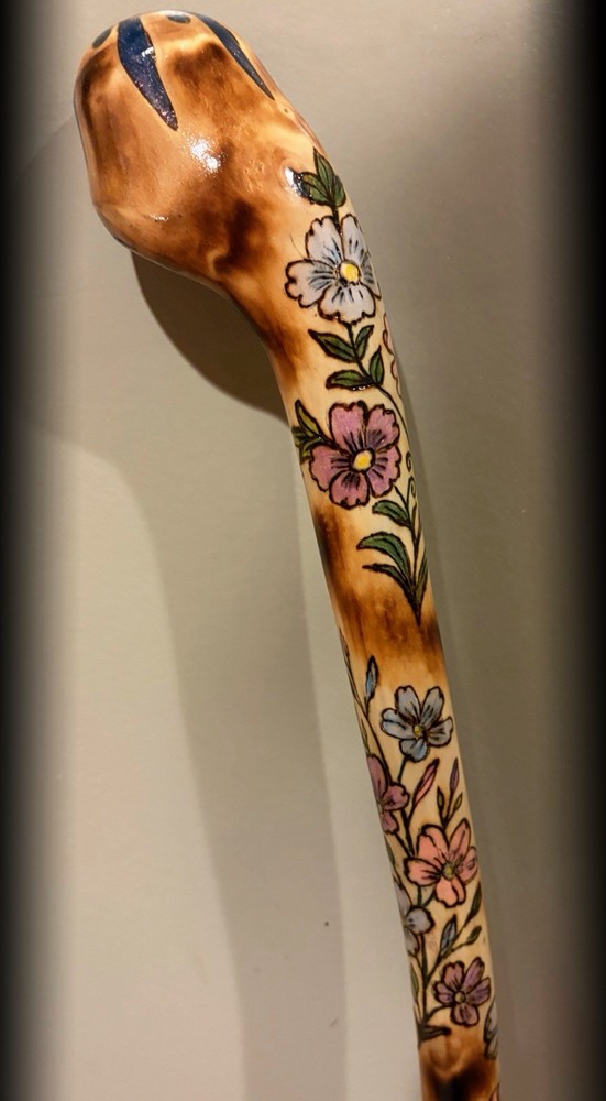 43” Walking Stick Hand Made & Finished 🇺🇸