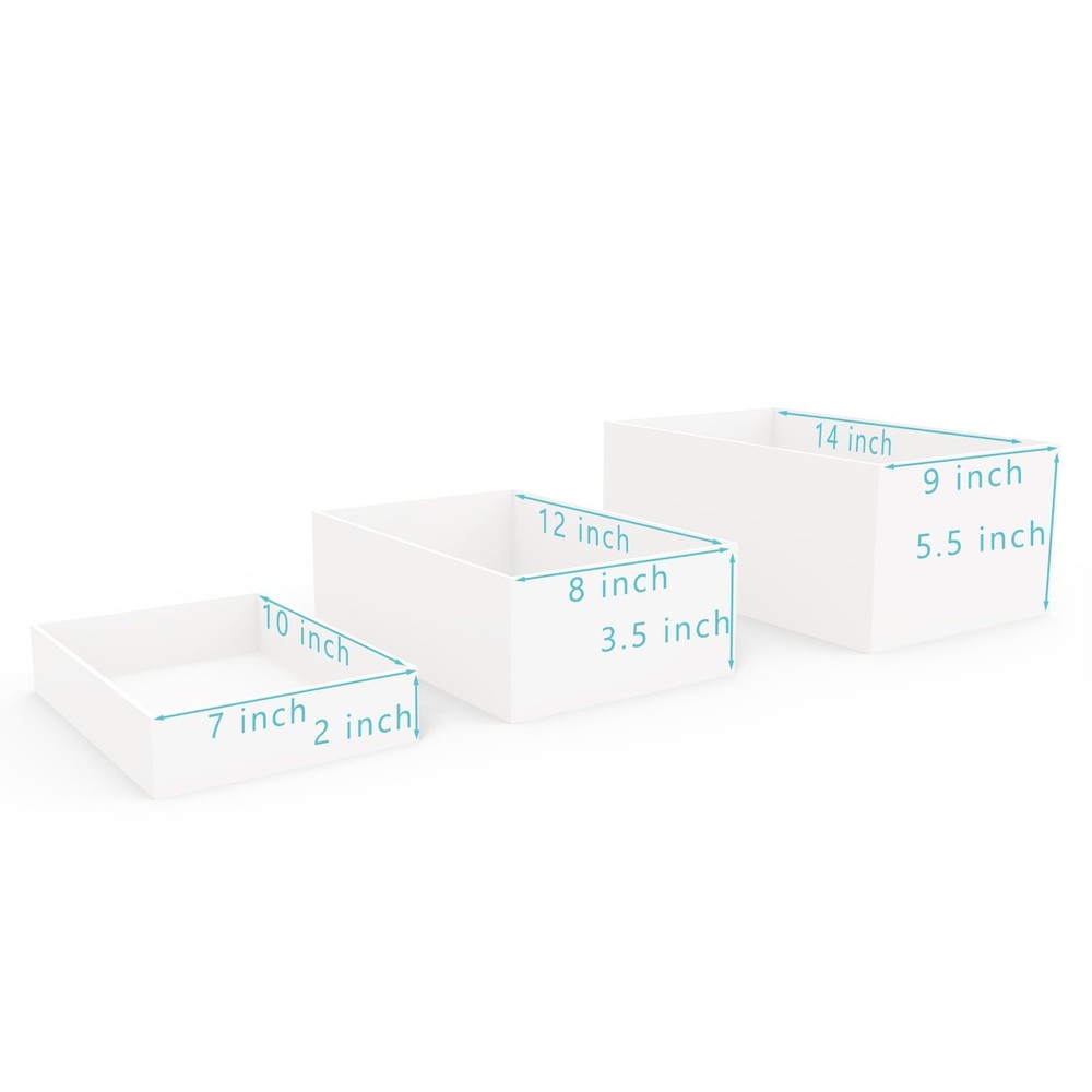 Buffet Risers, Food Risers for Buffet Table, Display Stand Shelf for Catering...