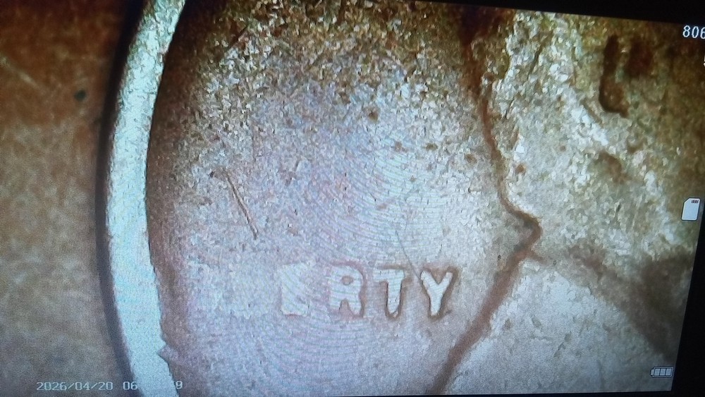 1923 S Lincoln Cent Wheat Cent Error Lamination