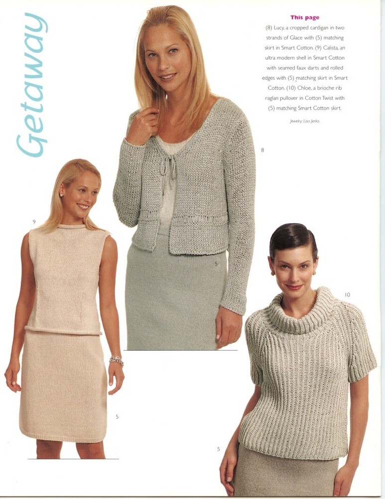 Berroco Getaway #190, Ten Women's Patterns