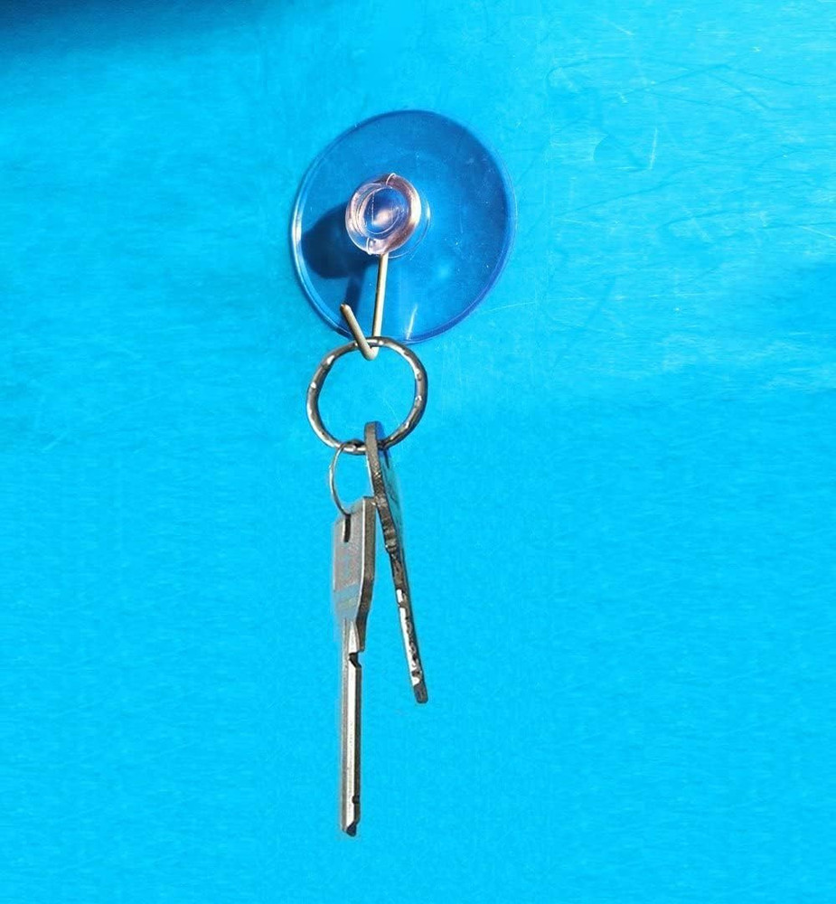 100Pcs Mini Clear Plastic Suction Cups without Hooks (30Mm)