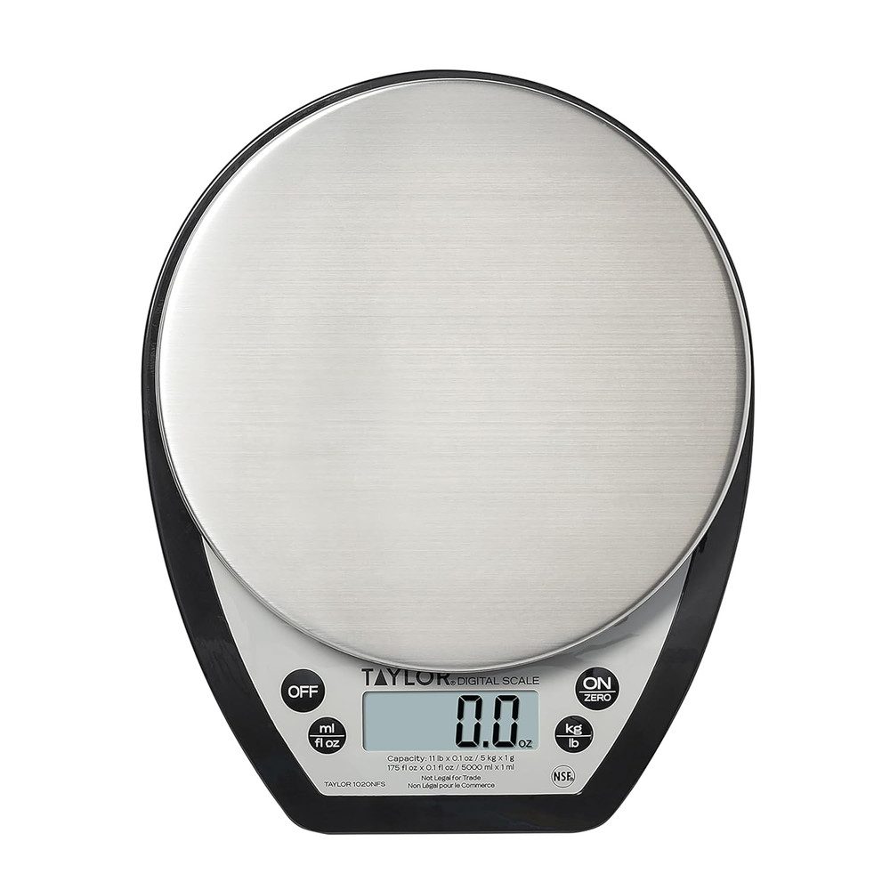 1020NFS Compact Digital Scale, Multi-Functional Food Scale for Precise Weight Me