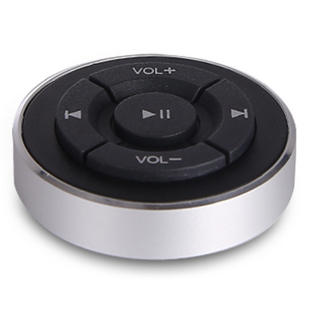Car Steering Wheel Remote Control Bluetooth Media Button For IOS Android Phone