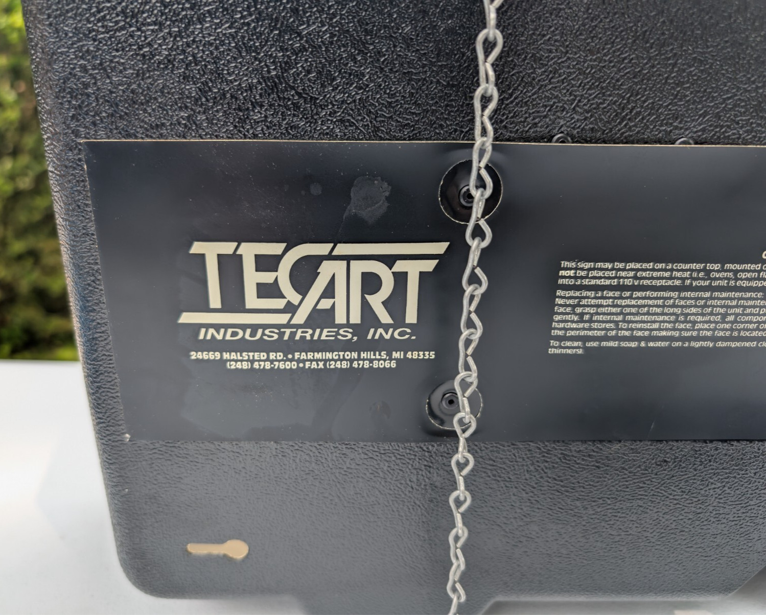 KTM Sport Motorcycles Factory Light Up Dealer Sign Tec Art Man Cave Collectible