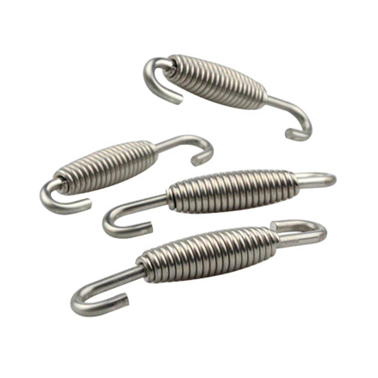 4 Pieces 55mm Exhaust spring Pipe Muffler Springs Swivel 55mm Motorcycle D
