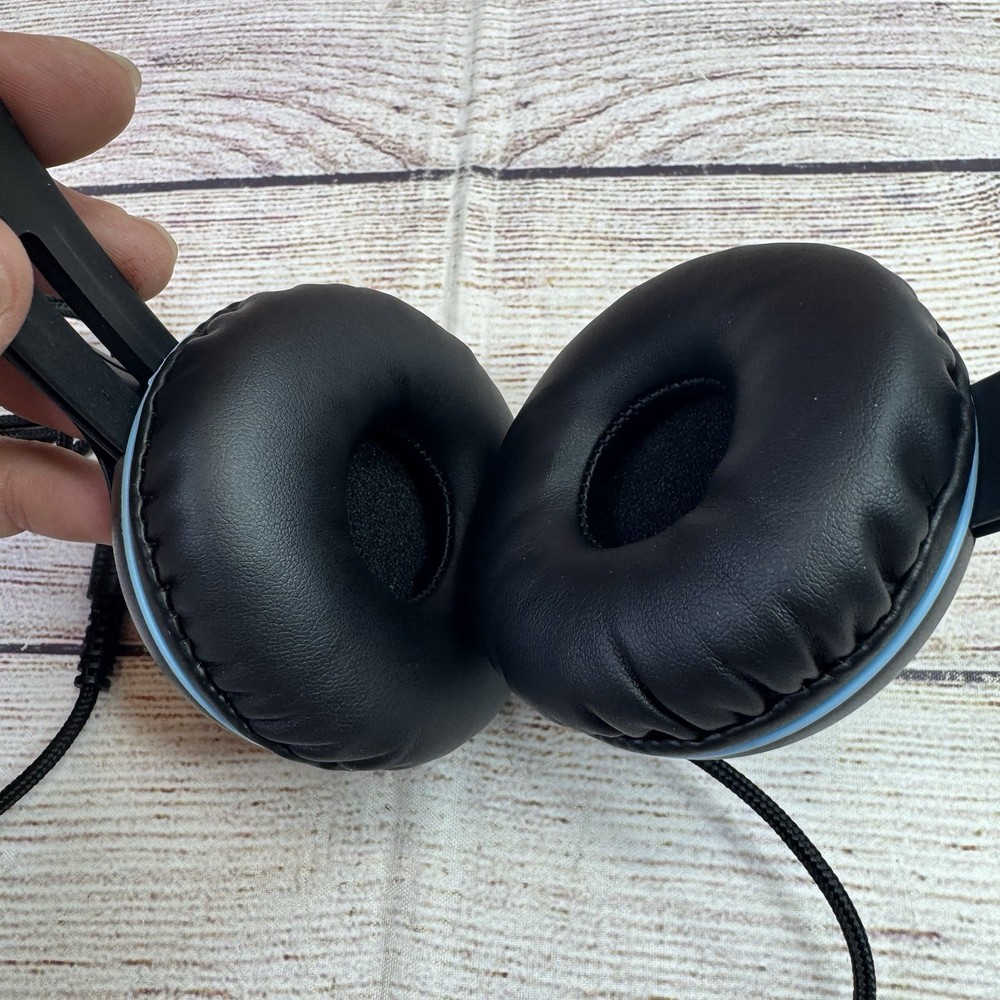 Cyber Acoustics Stereo Headset AC-5002, Single 3.5mm Plug EUC