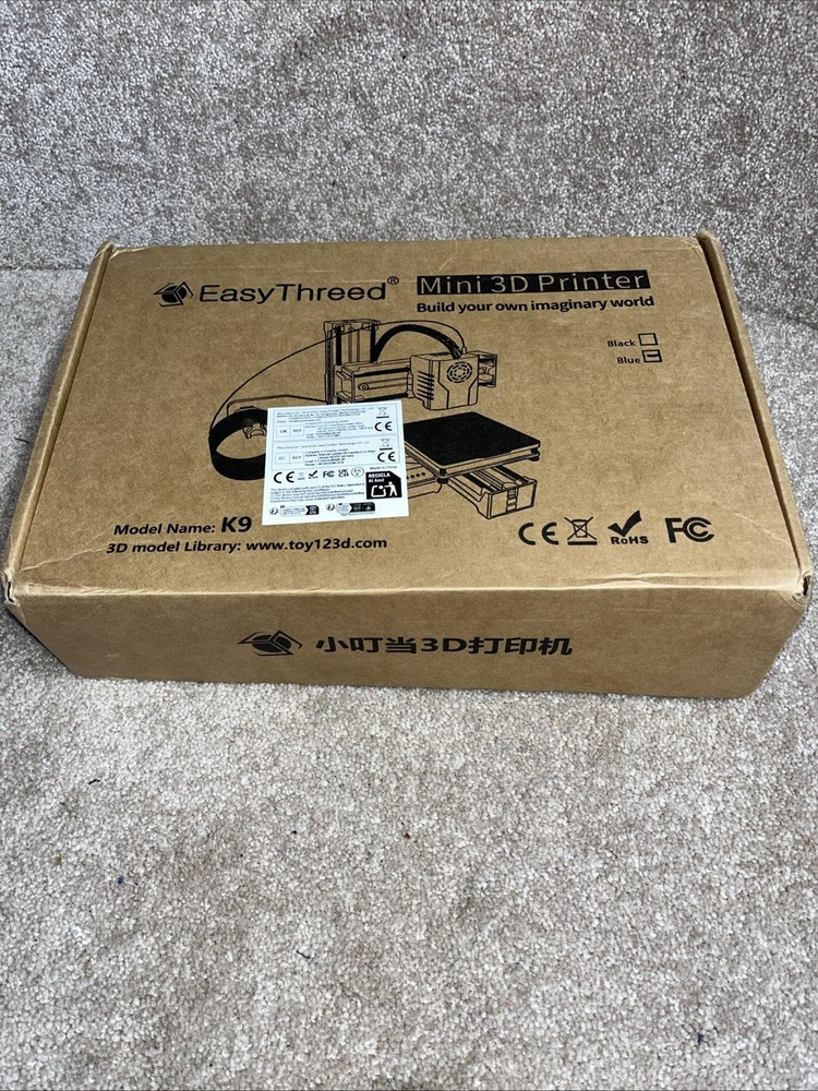 EasyThreed K9 Mini 3D Printer Easy to Use Entry Level Gift 3D Printer