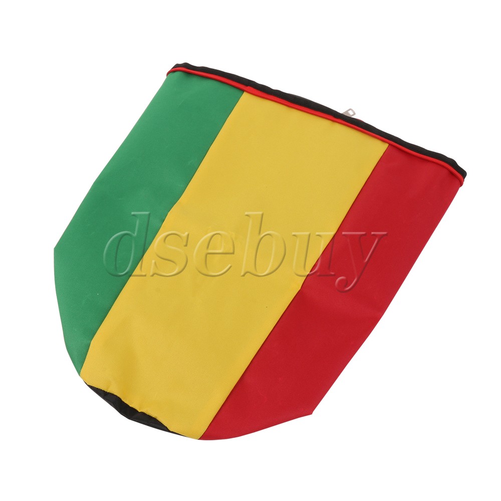 Djembe Drum Backpack Carrying Case Bag 12" Diameter x 19.7" Length Multicolor