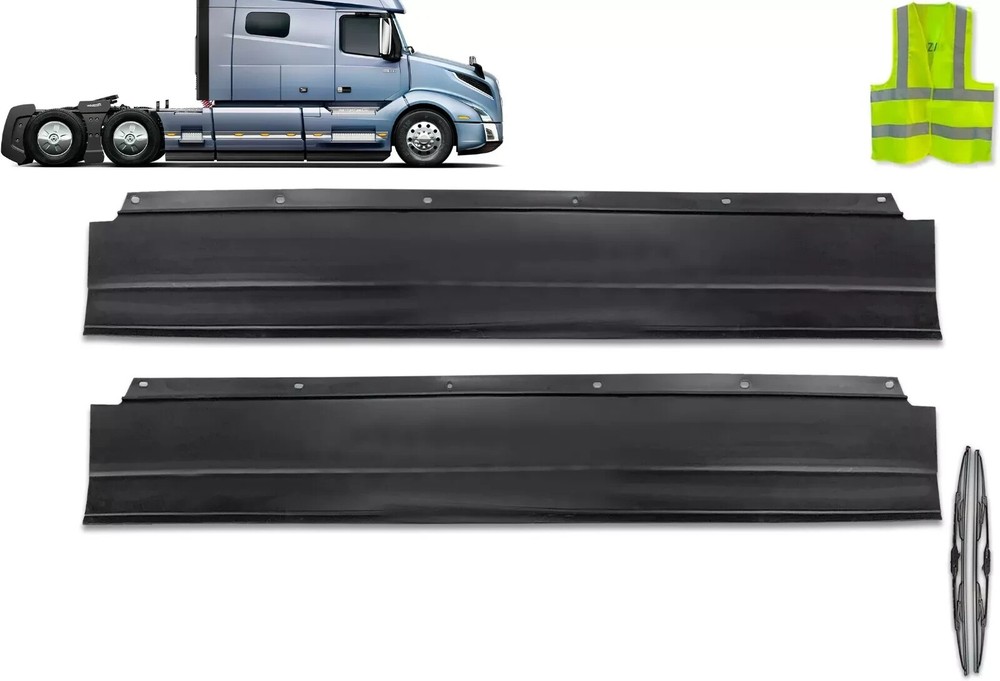 Middle Center Fairing Panel Extensions Pair Set Compatible with Volvo VNL 2018+