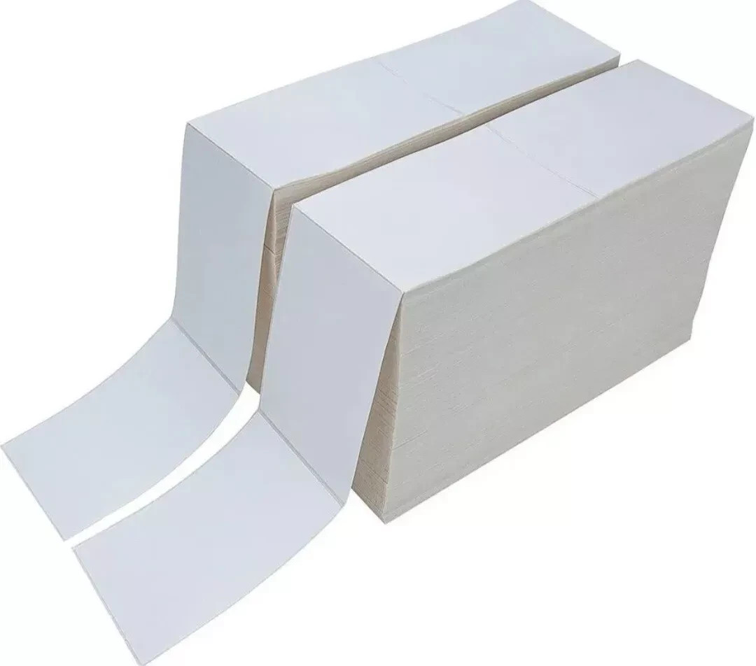 3000 4x6 Fanfold Direct Thermal Shipping Labels Perforated Label / UPS CERTIFIED