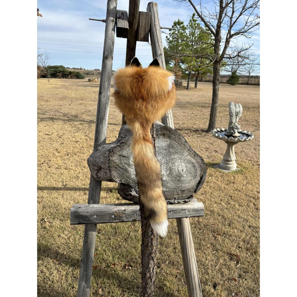 FHMM4 - Red Fox Daniel Boone hat