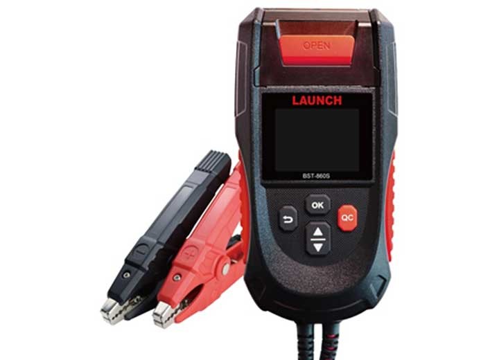 Launch Tech 307020135 BST860 Portable Battery System Tester w/Built-In Printer