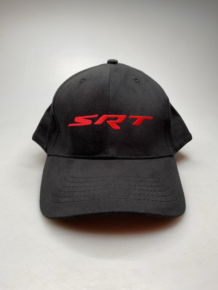 Black Baseball Cap Hat Embroidered STR Street Racing Tech Dodge Adjustable