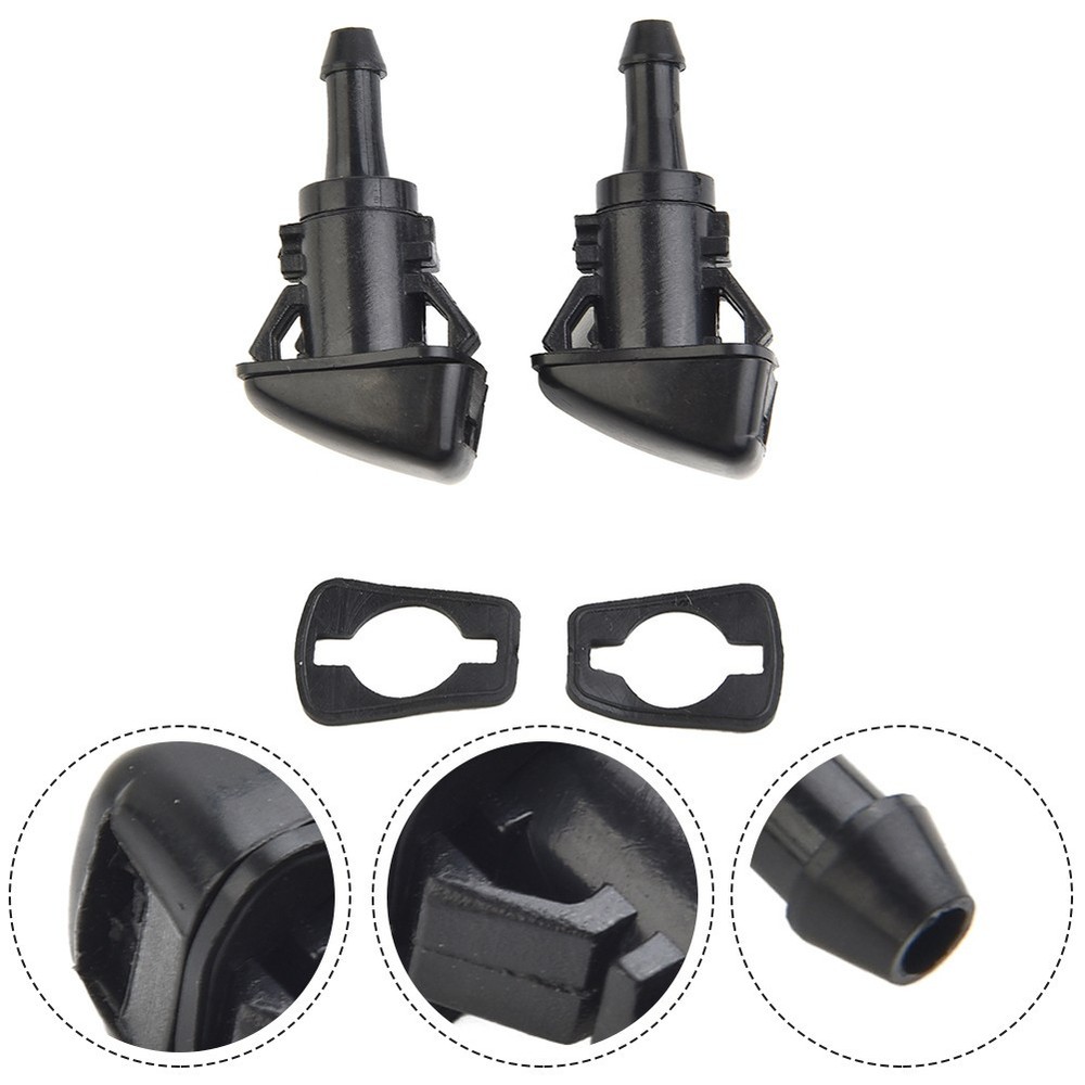1 Pair For Eclipse 2006-2012 Windshield Wiper Washer Spray Nozzles High Quality
