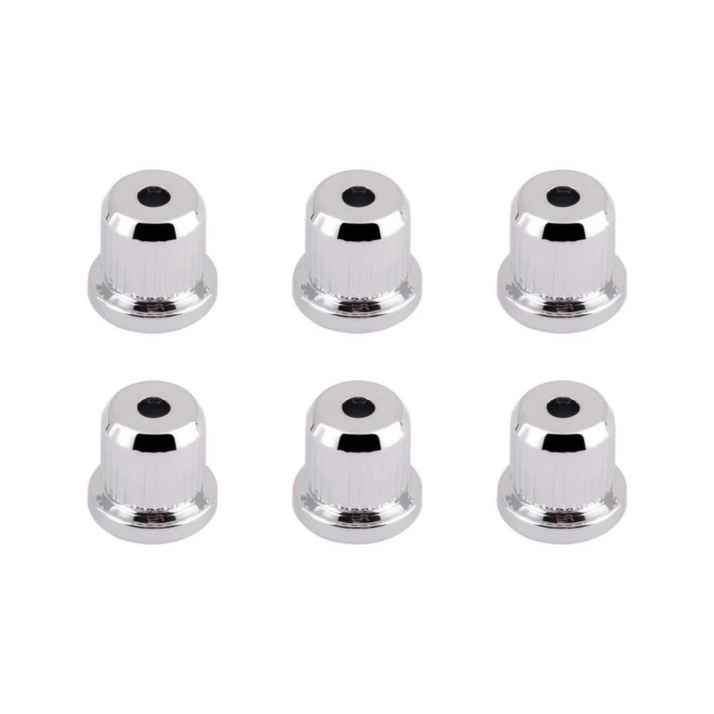 Metallor Guitar String Ferrules String Thrugh Body Bushings 6Pcs