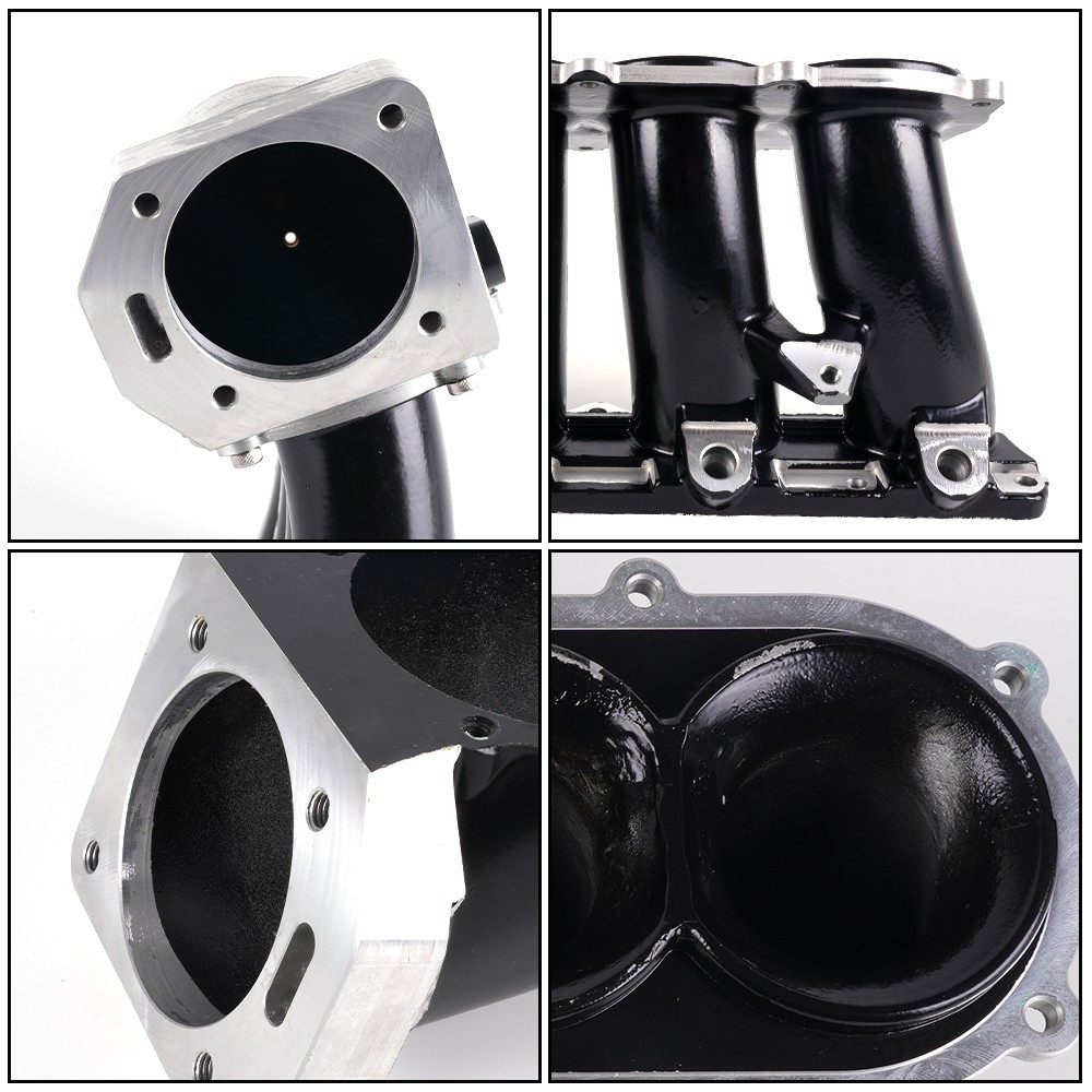 Ultra Series Street Intake Manifold Black for Honda Acura K20A/A2/A3 K24 Engines
