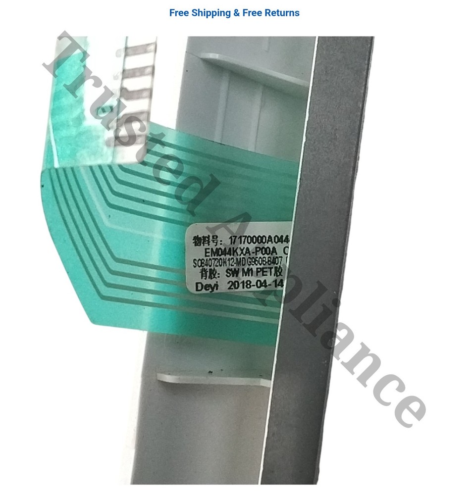 Microwave Control Panel Console EM044KXA-P00A White