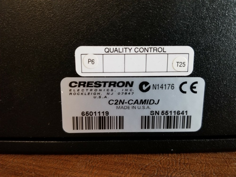 CRESTRON C2N-CAMIDJ Digital Joystick Pan-Tilt-Zoom Camera Controller