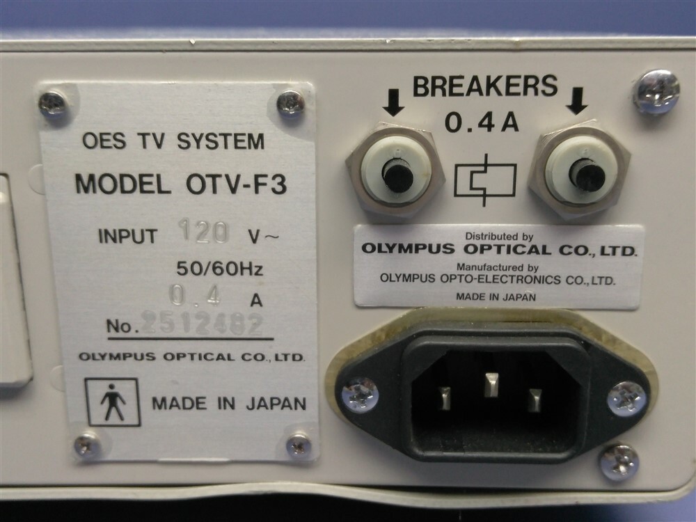 Olympus OES TV System OTV-F3 Endoscopic Camera Controller Console